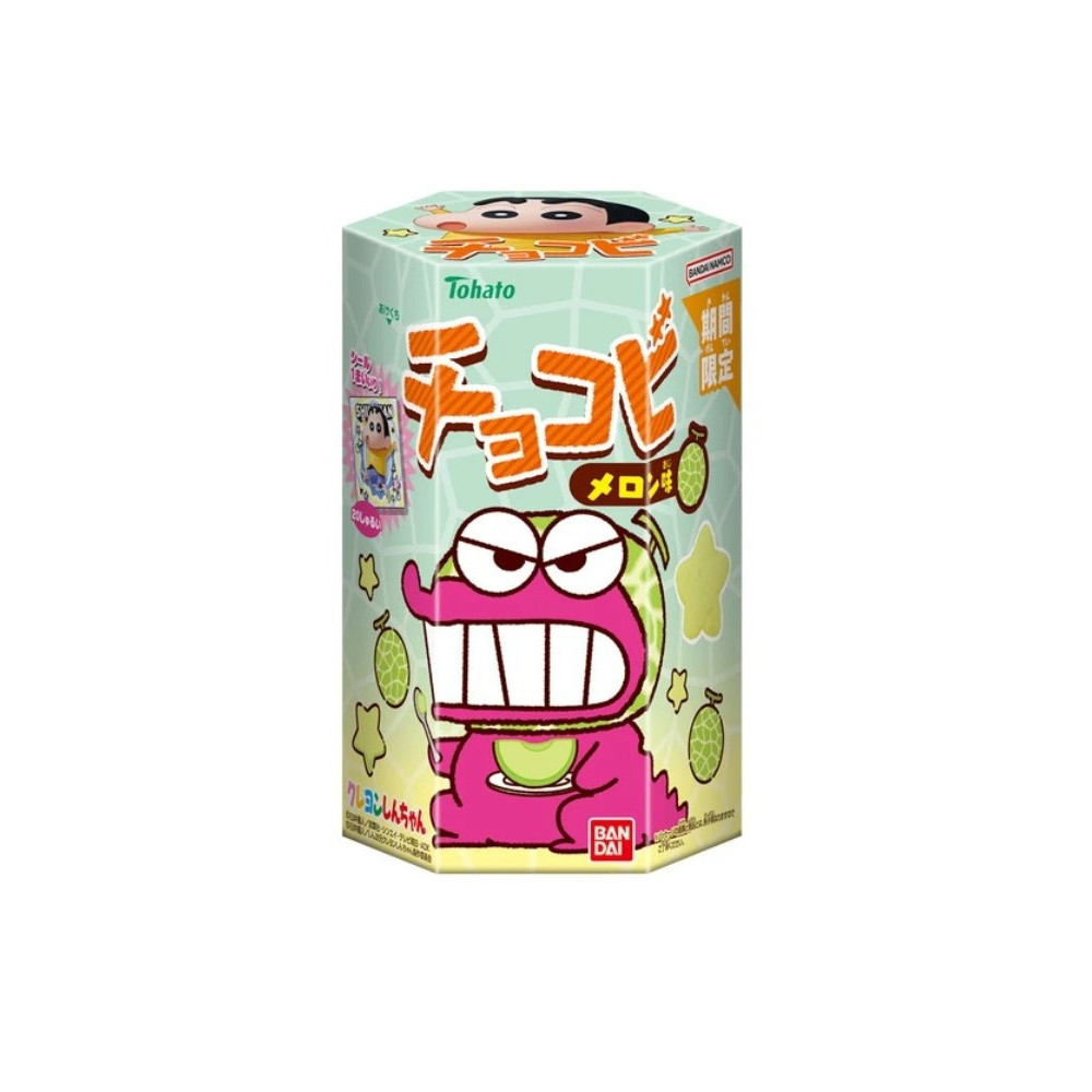 Galletas Shin Chan Chocobi sabor a melón 18g