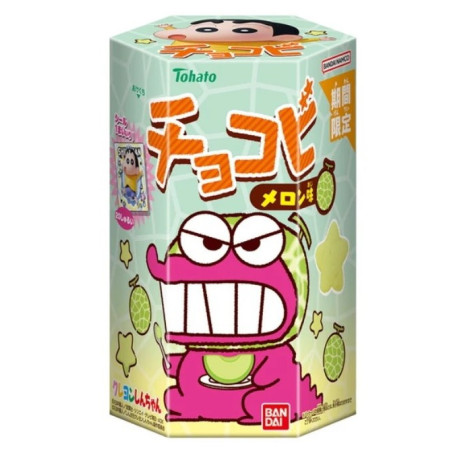 Galletas Shin Chan Chocobi sabor a melón 18g