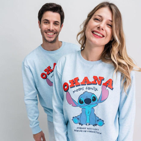 Sweatshirt Stitch Ohana Disney Algodão