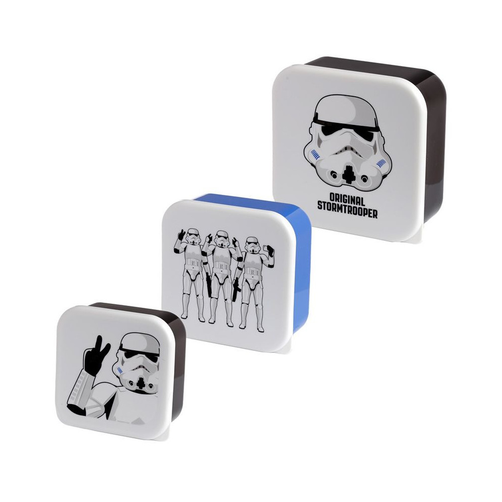 Set 3 fiambreras Stormtrooper Star Wars