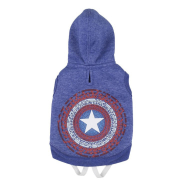 Sudadera para perro Capitán América Marvel