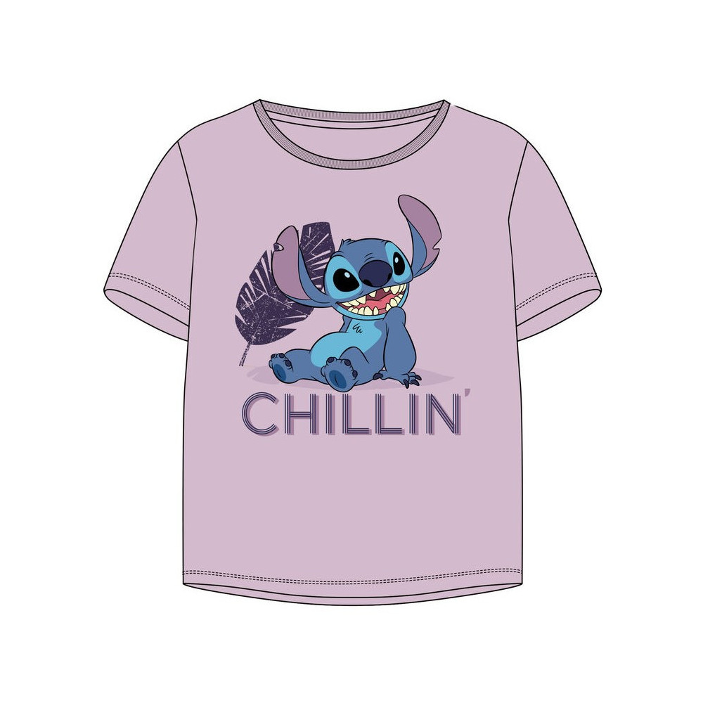 Camiseta chica Stitch Disney Chillin