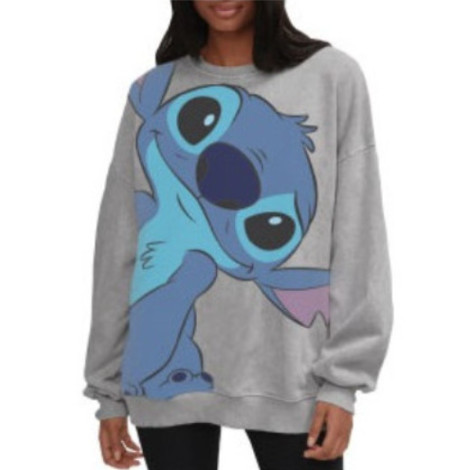 Sudadera Stitch Disney oversized