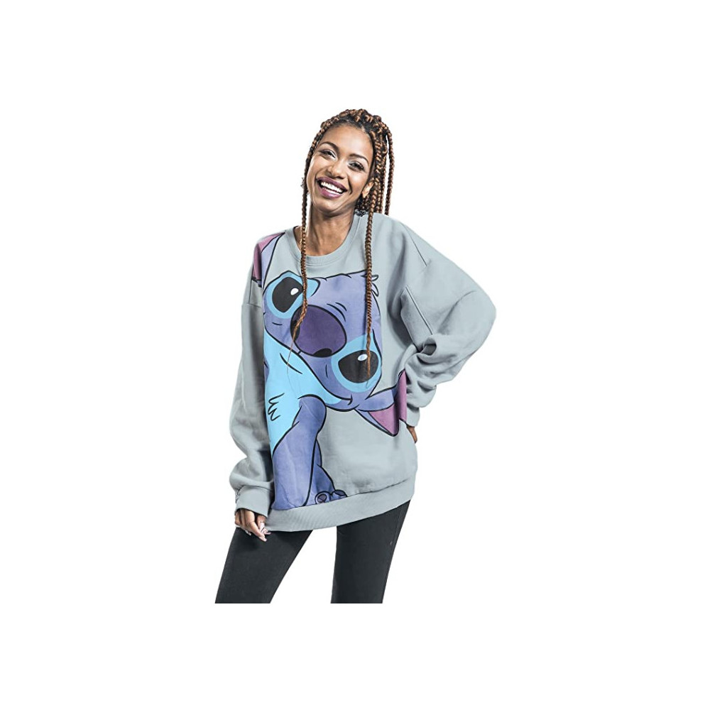 Sudadera Stitch Disney oversized