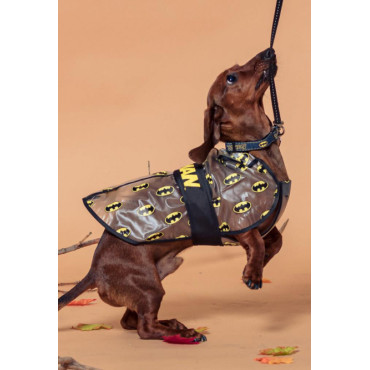 IMPERMEABLE AJUSTABLE PARA PERRO M BATMAN