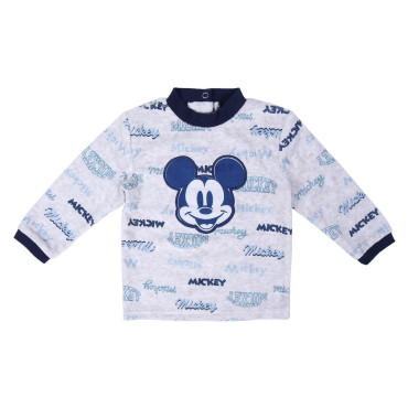 PIJAMA LARGO VELOUR COTTON MICKEY