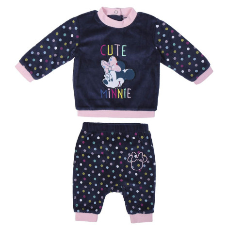 CONJUNTO DOS PIEZAS BEBÉ VELOUR COTTON MINNIE