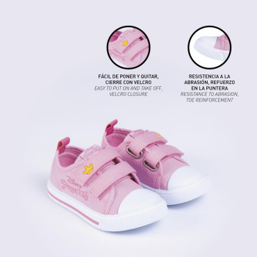 ZAPATILLA LONETA SUELA PVC VELCRO PRINCESS