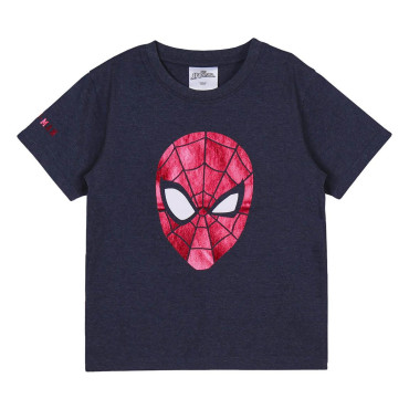 CAMISETA CORTA SINGLE JERSEY PUNTO SPIDERMAN