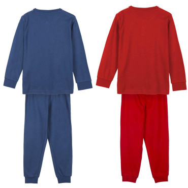 PIJAMA LARGO INTERLOCK SPIDERMAN