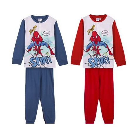 PIJAMA LARGO INTERLOCK SPIDERMAN