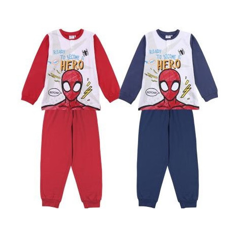 PIJAMA LARGO SINGLE JERSEY ALGODÓN SPIDERMAN