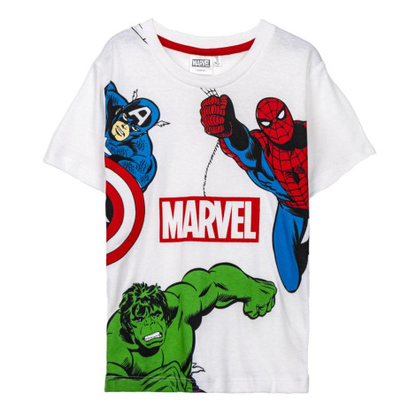 CAMISETA CORTA SINGLE JERSEY AVENGERS