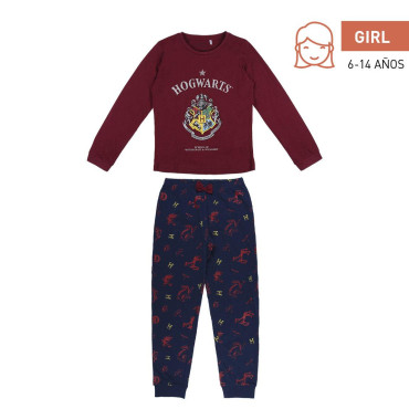 Pijama Harry Potter de Hogwarts para rapazes