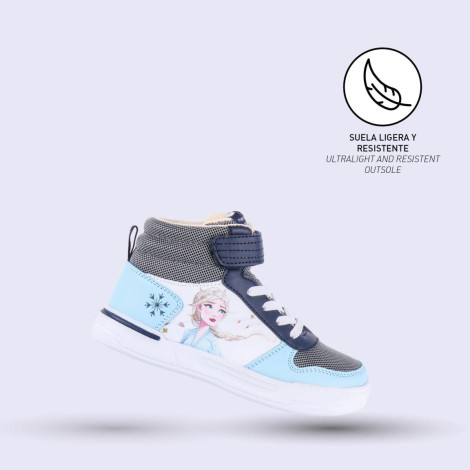 Ténis Elsa High Sneakers Frozen II menina