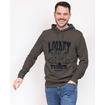 SUDADERA CON CAPUCHA COTTON BRUSHED LOONEY TUNES