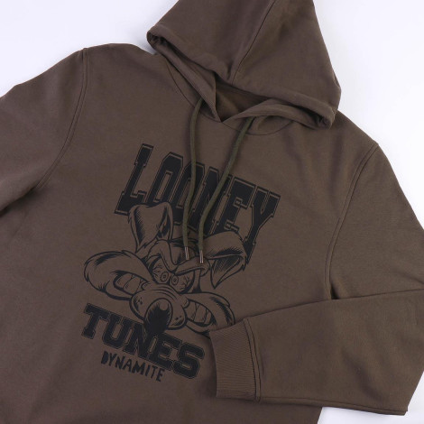 SUDADERA CON CAPUCHA COTTON BRUSHED LOONEY TUNES