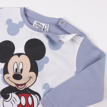 Pijama comprido para bebé Mickey Mouse