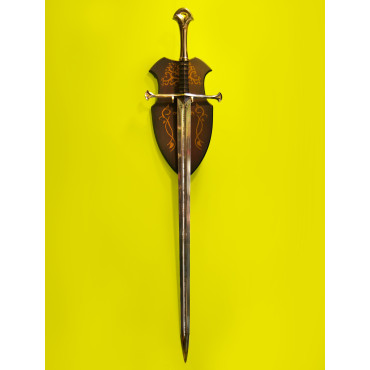 Espada Aragorn Anduril 134 cm com bainha e suporte O Senhor dos Anéis