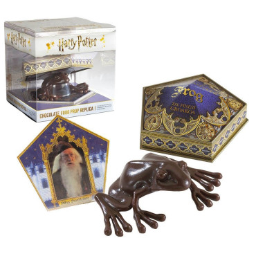 Réplica de sapo de chocolate anti-stress Harry Potter
