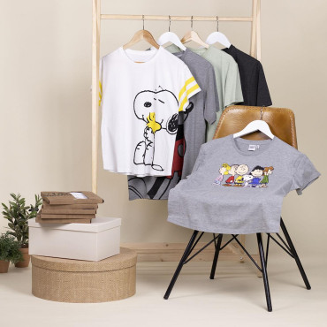 T-shirt Snoopy e Emilio Peanuts