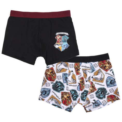 Conjunto de 2 boxers Harry Potter Hogwarts