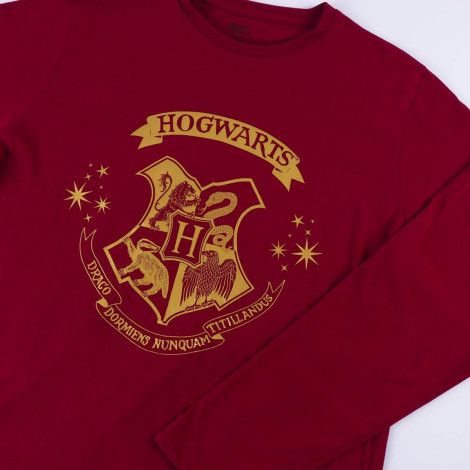 Pijama Menina Harry Potter Hogwarts Gold