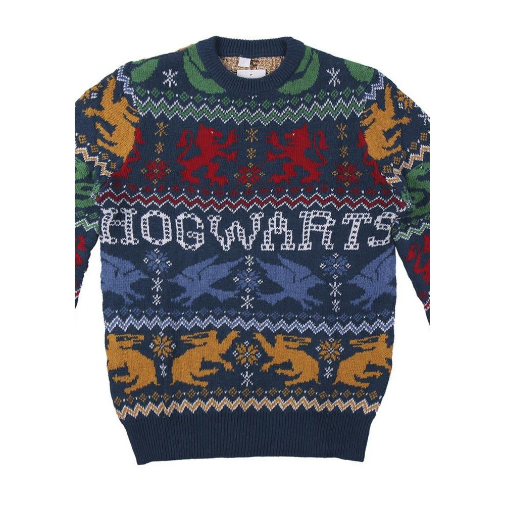 Camisola de Natal Harry Potter Hogwarts