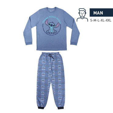 Pijama unisexo Stich Disney