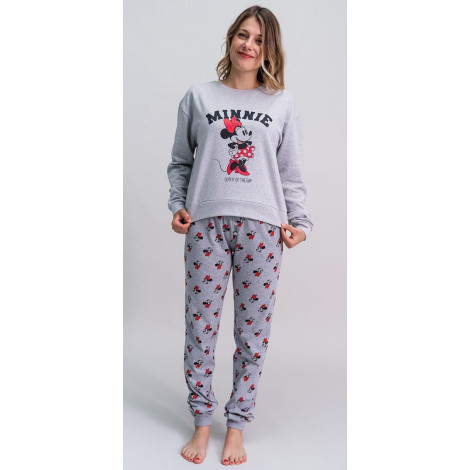 Pijama cinzento Minnie Mouse Disney