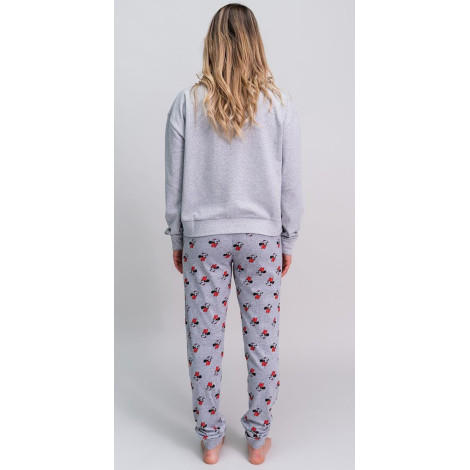 Pijama cinzento Minnie Mouse Disney