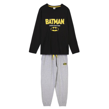 Pijama de combate ao crime Batman comprido