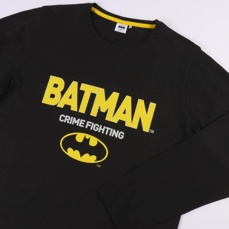 Pijama de combate ao crime Batman comprido