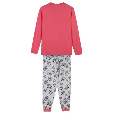 Conjunto de pijama Minions cor-de-rosa Somos imparáveis