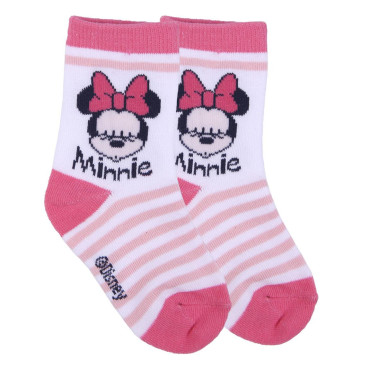 Conjunto de 5 pares de meias da Minnie