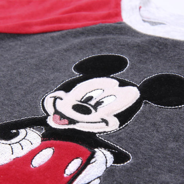 PIJAMA LARGO VELOUR COTTON MICKEY