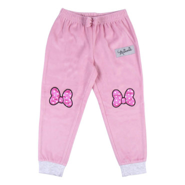 PIJAMA LARGO VELOUR COTTON MINNIE