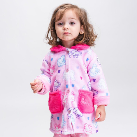 BATÍN CORAL FLEECE PEPPA PIG