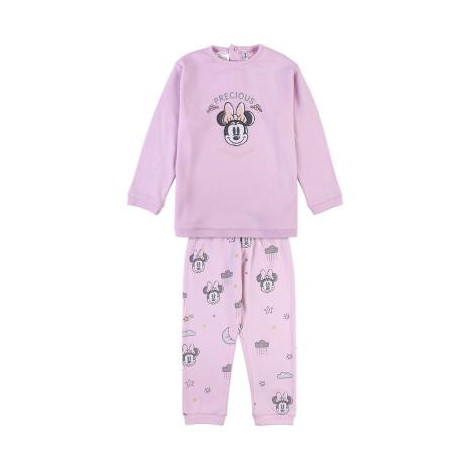 PIJAMA LARGO VELOUR COTTON MINNIE