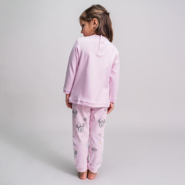 PIJAMA LARGO VELOUR COTTON MINNIE