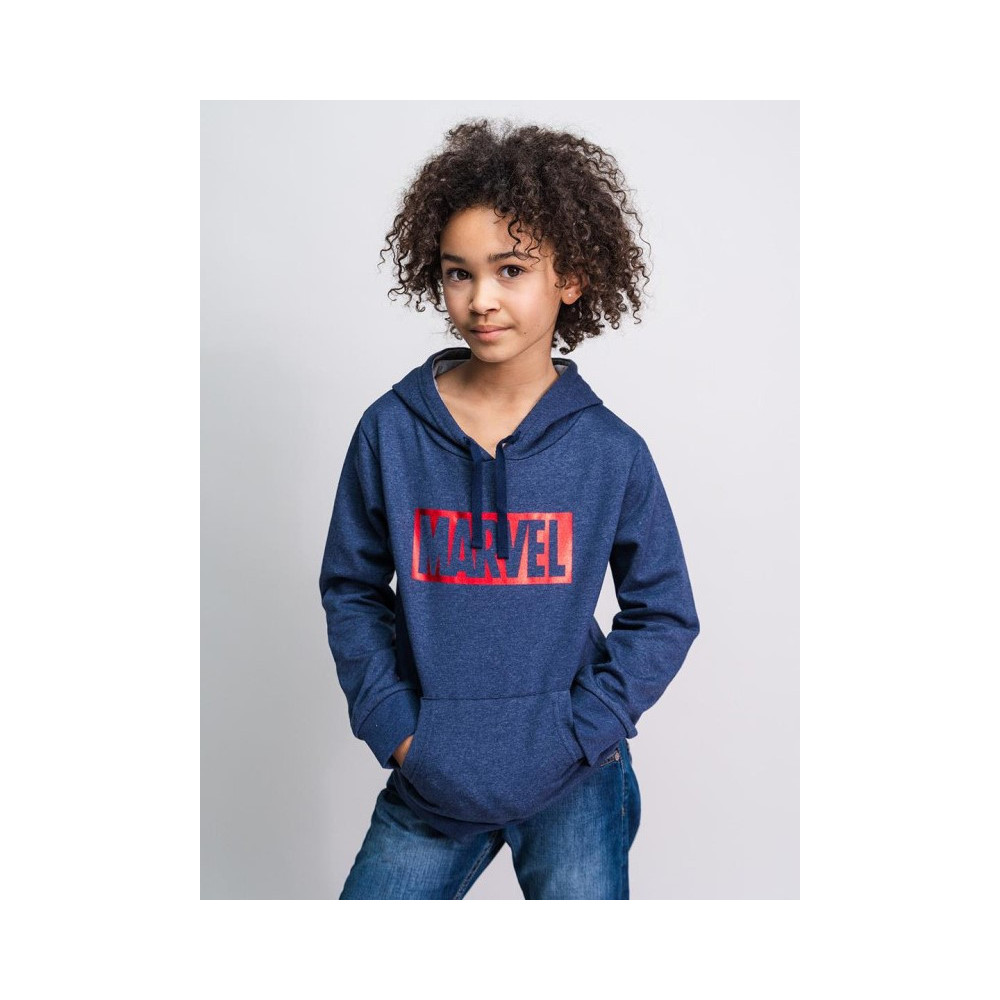 Sweatshirt Marvel Algodão Rapaz