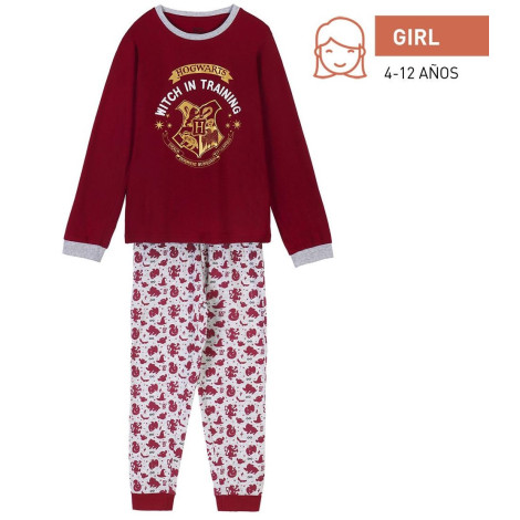 Pijama de menina Feiticeira em Formação Harry Potter