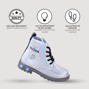 Botas casuais com Frozen com luzes