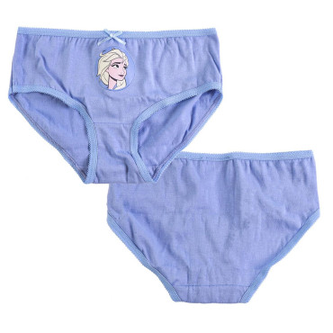 Conjunto de 5 cuecas Elsa para criança Frozen