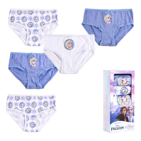 Conjunto de 5 cuecas Elsa para criança Frozen