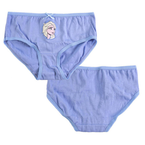 Conjunto de 3 cuecas Elsa para criança Frozen