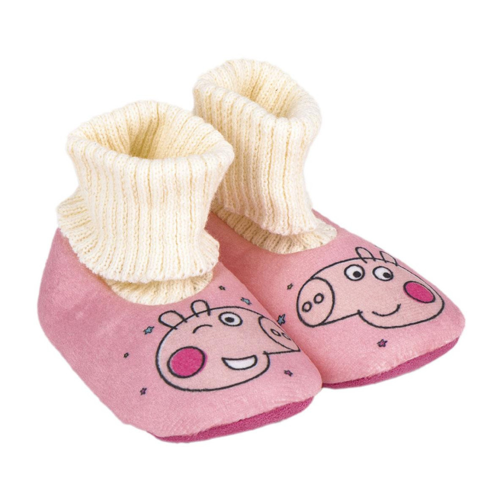 Chinelos de criança Chinelos de casa Meia bota Peppa Pig