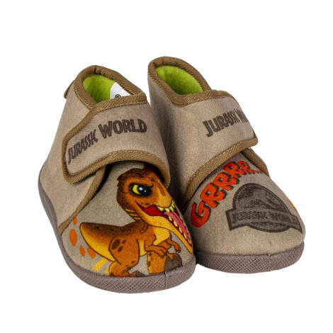 Chinelos de casa para crianças Meia bota Jurassic Park