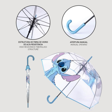 Stitch Guarda-chuva transparente Disney