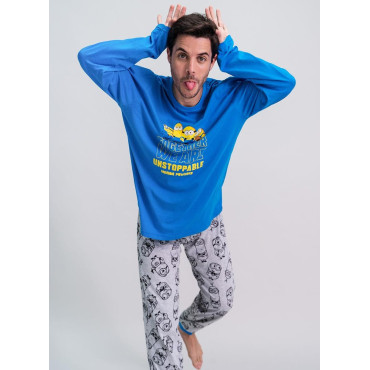 Pijama comprido dos Minions Somos imparáveis